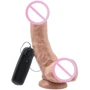 Реалистичный вибратор Cock 8 Inch W/ Balls Flesh, 20,5x5 см
