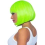 Парик Leg Avenue 12" Neon short bob wig Neon Green: Для кого Унисекс