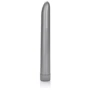 Великий пластиковий вібратор XXL Massager Platinum, 25x4 см, сріблястий