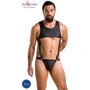 Спокусливий боді Passion 056 BODY ADAM black L/XL: Матеріал Полиуретан
