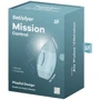 Вакуумний вібратор Satisfyer Mission Control Blue: Тип управління кнопкове
