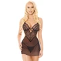 Пеньюар SoftLine - SLC 2021 Adela, S/M (black)