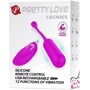 Віброяйце з дистанційним керуванням PrettyLove - Lechies, BI-014867W: Тип управління На дистанционном управлении