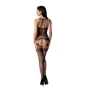 Бодистокинг с множеством бретелей Passion BS095 One Size black: Фасон Бесшовные