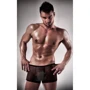Мужские прозрачные трусы Passion 025 SHORT black S/M