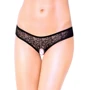 Женские стринги SoftLine - G-string 2446, M/L (black)