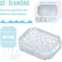 Стимулятор для ерогенних зон Tenga UNI Diamond: Матеріал TPE (термопластичный эластомер)