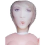Надувная кукла Singielka с вставкой из киберкожи и вибростимуляцией, BS2600018V фото 9