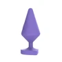 Анальный плаг Chisa Large Luv Heart Plug, Purple