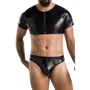 Сексуальний комплект Passion 057 SET PETER black L/XL