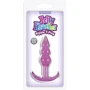 Анальная пробка Jelly Rancher T-plug Ripple, 7,6х3,2 см, фиолетовый: Для кого Унисекс
