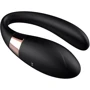 Вібромасажер для пар з пультом дистанційного керування - Boss Series V-Vibe Black USB 7 Function, BS6200003 фото 7
