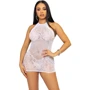 Мини-платье со стразами Leg Avenue OS White