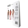 Бодістокінг із плетенням на животику Passion BS100 One Size red: Матеріал Полиамид