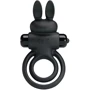 Кільце ерекційне LYBAILE Pretty Love - Vibrant penis ring III, BI-210206: Колір чорний
