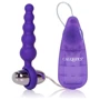 Анальная вибро-пробка Booty Call Booty Shaker, 10.3x2.5 см, фиолетовый