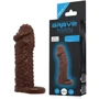 Насадка - презерватив LYBAILE Brave Man, коричнева (BI-016013): Призначення Для збільшення
