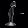 Анальная пробка LoveToy Flawless Clear Prostate Plug 6.5'': Материал TPE