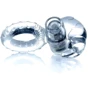 Ерекційне вібро кільце BOSS Rabbit Vibro Cock Ring Clear, BS6700049 фото 5