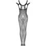 Бодістокінг Obsessive Bodystocking G322 black S/M/L: Декор Без декора