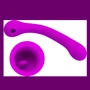 Вібратор із вакуумним стимулятором Pretty Love Alex Purple: Для кого Для жінок