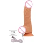 Вібратор із ротацією Toy Joy Get Real Up&Down Rotating Vibr Dildo (тілесний): Тип і форма У вигляді члена