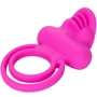 Ерекційне кільце зі стимулятором клітора CalExotics Dual Clit Flicker Enhancer фото 6