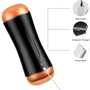 Мастурбатор с двумя входами и вибростимуляцией BOSS Vibrating Masturbation Cup USB 10 function + Interactive Function, BS6300030: Глубина, см 19.5