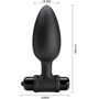 Анальный стимулятор с вибрацией Pretty Love Vibra Butt Plug II, BI-040107 фото 5