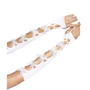 Мітенки Leg Avenue Butterfly applique arm warmers White: Для кого Для женщин
