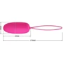 Віброяйце Pretty Love Selkie Pink (BI-014865W-1): Тип і форма Виброяйцо
