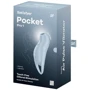 Вакуумний кліторальний стимулятор із вібрацією Satisfyer Pocket Pro 1 Blue: Тип і форма Вібромасажер