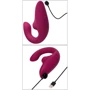 Вібратор кролик із вакуумною стимуляцією Womanizer Blend Vibrant Pink фото 7