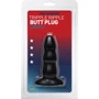 Анальна пробка Tripple Ripple Butt Plug Medium, 10.4x4 см, чорний: Для кого унісекс