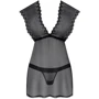 Комплект Obsessive 857-BAB-1 babydoll, L/XL фото 2