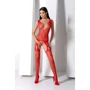 Бодістокінг із плетенням на грудях Passion BS099 One Size red: Фасон Бесшовные