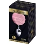 Металлическая анальная пробка Кроличий хвостик Alive Fluffly Plug L Pink: Для кого Унисекс