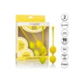 CalExotics Kegel Training Set Lemon вагінальні кульки, 9.5x3.25 см: Діаметр кульки, см 3.25
