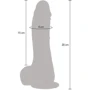 Вібратор із ротацією Toy Joy Get Real Up&Down Rotating Vibr Dildo (тілесний): Для кого Для жінок