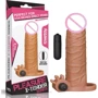 Насадка на член LoveToy Pleasure X-Tender Vibrating Penis Sleeve Add 2" Brown: Для кого Для мужчин