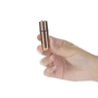 Вібропуля PowerBullet - First-Class Bullet 2.5" з Key Chain Pouch, Rose Gold: Довжина, см 6.35
