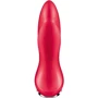 Анальная смарт вибропробка с жемчужным массажем Satisfyer Rotator Plug 1+ Red: Особенности Водонепроницаемые