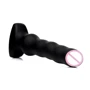Вибратор с функцией волн Thunderplugs Silicone Vibrating Squirming Plug with Remote Control: Тип и форма Вибромассажер