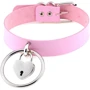 Чокер-нашийник SKN-AS02 PINK