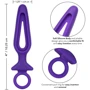 Анальна пробка Pipdream Silicone Groove Probe, 10,25х3,25 см, фіолетовий: Для кого унісекс