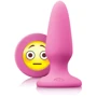 NS Novelties Mojis Plug #OMG Medium - средняя анальная пробка, 8x3.7 см, розовый: Тип Анальные пробки