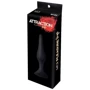 Анальная пробка на присоске MAI Attraction Toys №35 Black: Наличие вибрации Нет