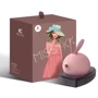 Вакуумный стимулятор с вибрацией KisToy Miss KK Pink: Длина, см 8.5