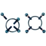 Зажимы для сосков Orion Bad Kitty Nipple Jewellery Blue: Для кого Для женщин