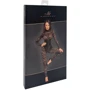 Комбінезон Noir Handmade F299 Enigma lace catsuit with underbust bodice Black, L: Декор Шнуровка, Кружево